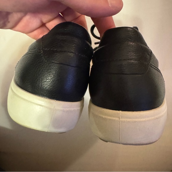 ECCO Soft 7 Men’s Black Leather Sneakers – Size 44 - Picture 6 of 8